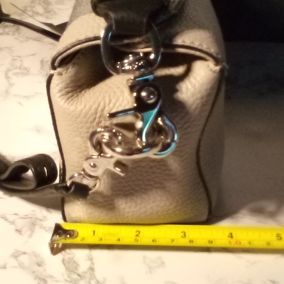 NWT "Rare Find" Botkier Small Barrow leather Crossbody bag Mineral grey - Picture 12 of 16
